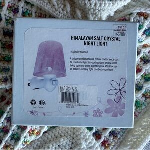 Himalayan Salt Crystal Night Light